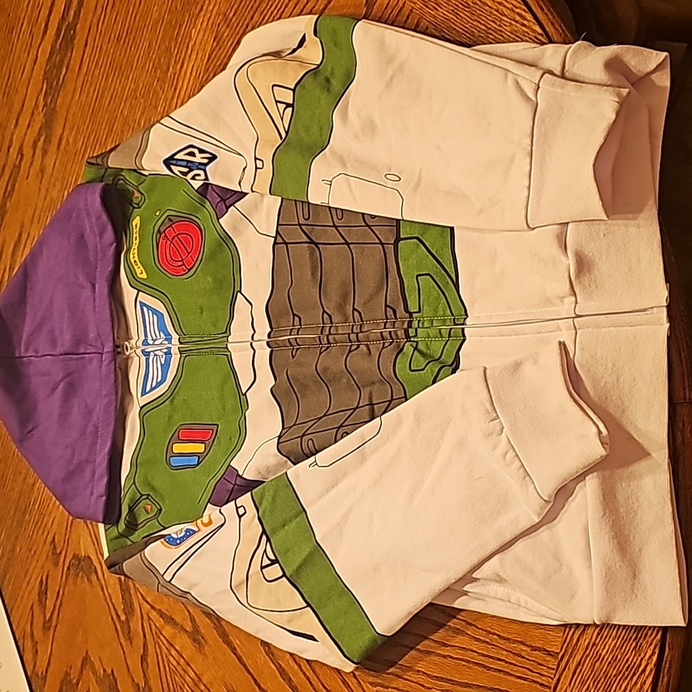 Disney's Buzz Lightyear Kids hoodie size Medium